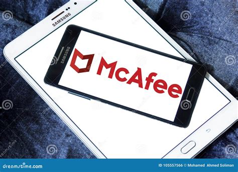 Mcafee Company Logo Editorial Photo Image Of Mcafee 105557566