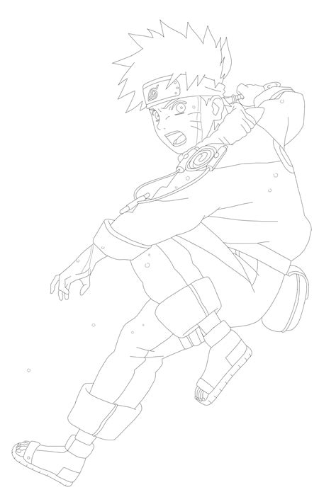 Naruto Pts Lineart By Dennisstelly On Deviantart