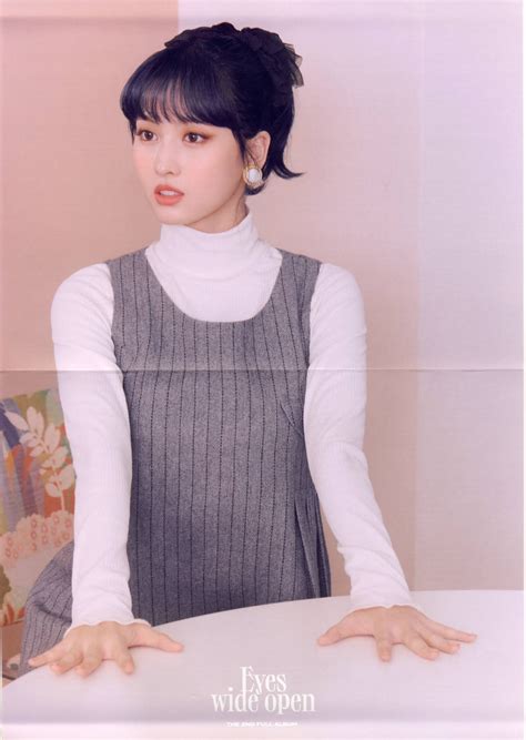 Kpop Scans Momo Twice Eyes Wide Open Second Full Album Mini Poster