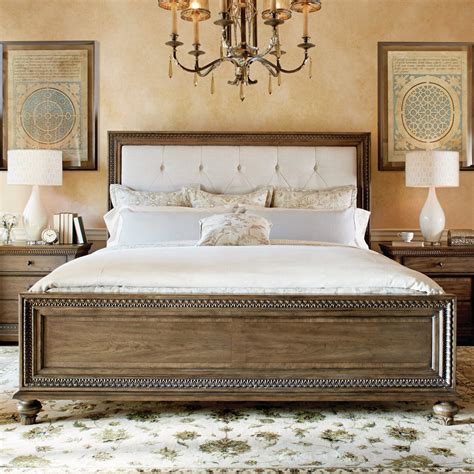 Gently used, vintage, and antique renaissance furniture. Legacy Classic Furniture Renaissance Upholstered Platform ...