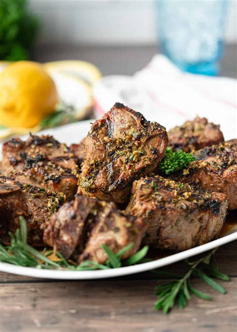 The scent of roasting lamb combined with garlic, rosemary, and lemon is one of life's great pleasures. Greek lamb loin chops are an easy and impressive main dish ...