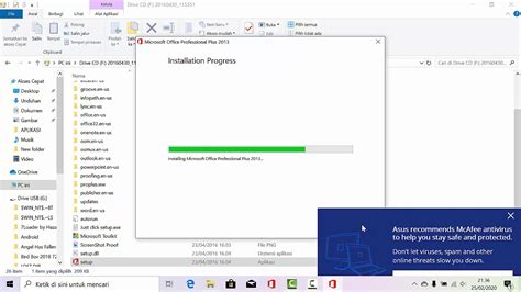 Mar 16, 2021 · langkah selanjutnya yang tidak boleh anda abaikan adalah melakukan aktivasi office 2010 yang sudah terinstall seperti cara yang dibahas pada artikel ini. Cara Instal Microsoft Office 2013 di Windows 10 64 Bit - YouTube