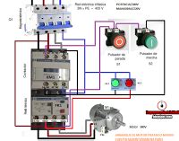 Oar star delta starter ke control circuit wiring diagram be deke gae. Three Phase 3 Phase Electric Motor Starter Wiring Diagram | Electrical Wiring