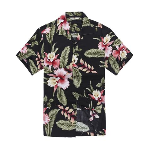 Hawaii Hangover Mens Hawaiian Shirt Aloha Shirt M Black Rafelsia