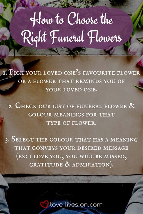 Funeral Flowers And Their Meanings The Ultimate Guide Love Lives On