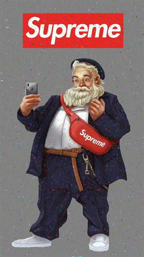 Supreme Santa Wallpapers Wallpaper Cave