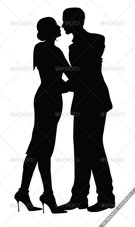 Romantic Couple Silhouettes | Couple silhouette, Romantic couples, Silhouette people