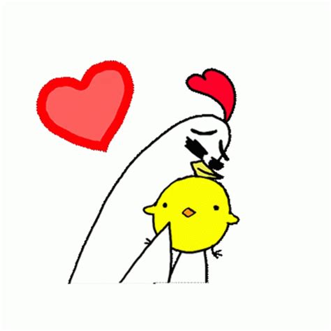 Chicken Love GIF Chicken Chick Love Discover Share GIFs