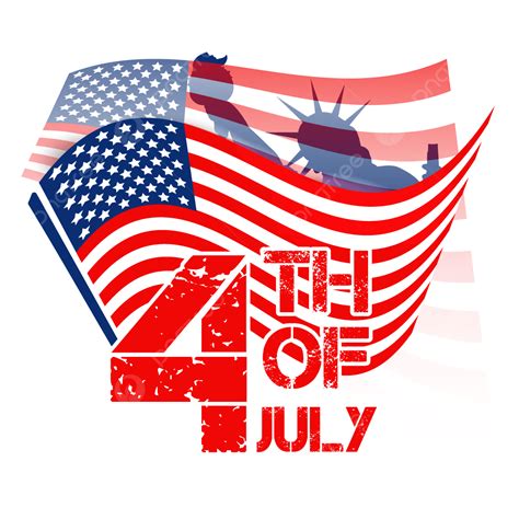 4 de julio bandera de hito independencia png fiesta amerika 4 de julio png y vector para