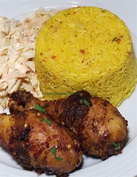 Spicy Grilled Chicken With Rice