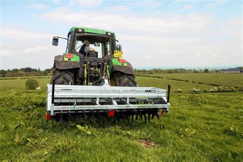 Meaning grass takes in more oxygen which helps to develop greener healthier grass. Tractor Aerator Hire Northern Ireland | Marley Hire