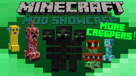 More Creepers Minecraft Mod Showcase Youtube