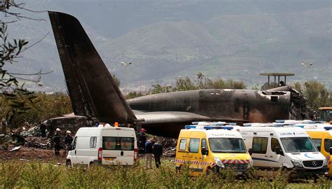 Military Plane Crash Is Algerias Worst Air Disaster With 257 Dead