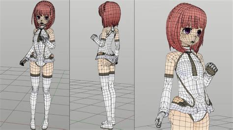 槭樹 On In 2020 3d Model Character Blender Models Animation
