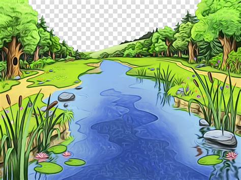 Discover The Beauty Of Wetlands With Wetlands Cliparts Clip Art Library