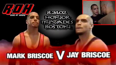 Mark Briscoe V Jay Briscoe Roh Honor Invades Boston 82402 Youtube