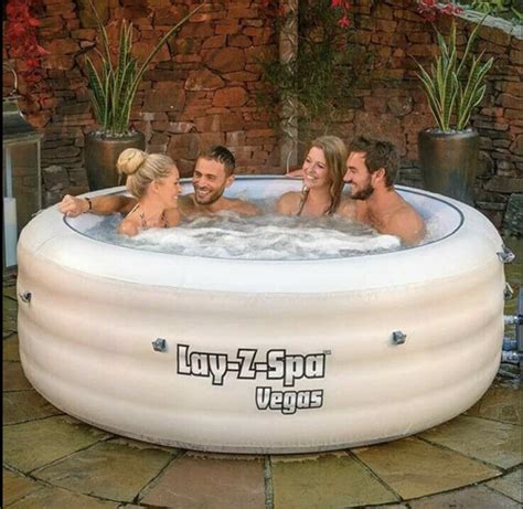 Lay Z Spa Vegas Airjet Person Hot Tub Inflatable Electric For Sale