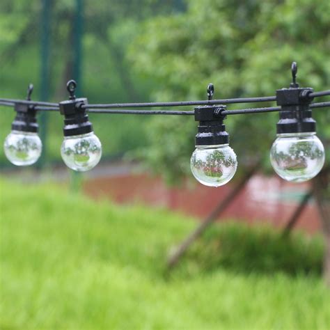 42ft G50 Connectable Led Globe Bulb Led String Light Outdoor Waterproof