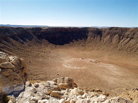 Meteor Crater The Barringer Crater East Of Flagstaff Ari Flickr