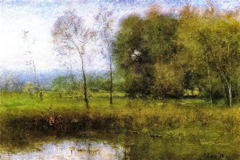 George Inness Tonalist Painter American Painting Landscape Art