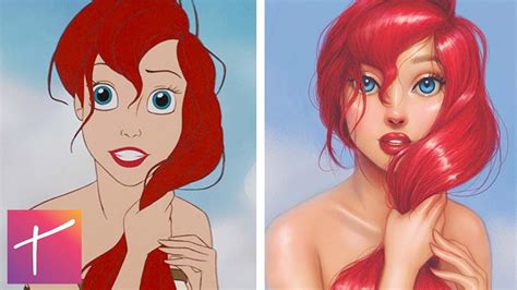 15 Disney Princesses Reimagined By Amazing Artists Youtube