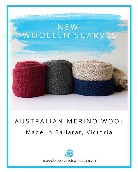 Australian Merino Wool Scarves Merino Wool Scarf Wool Scarf Scarves