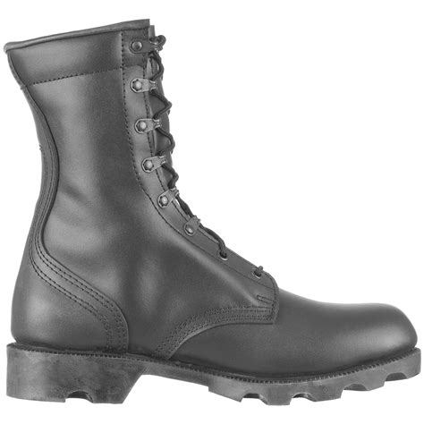 Speed Lace Combat Boots Black