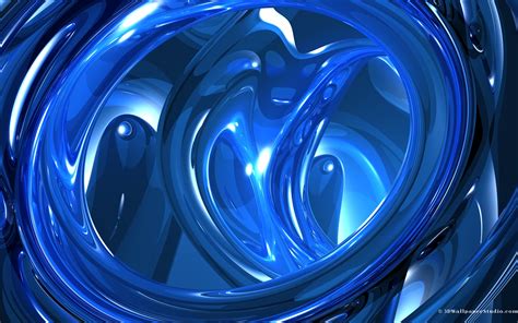Free Download 3d Wallpaper Blue 3d Abstract 2560 X 1600 2560x1600 For
