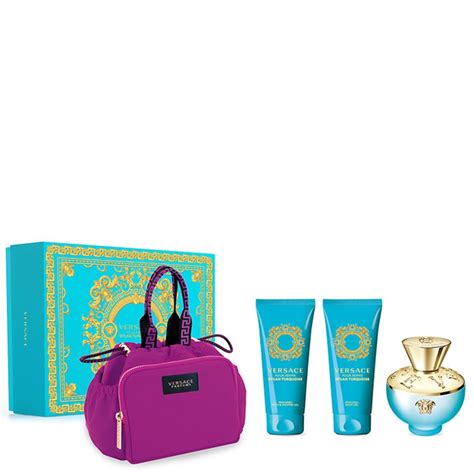 Versace Dylan Turquoise EDT 100ml Gift Set Thefragrancecounter Co Uk