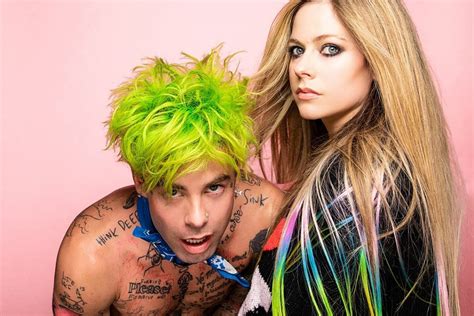 Avril Lavigne Mod Sun Release Flames Collab Gig Gossip