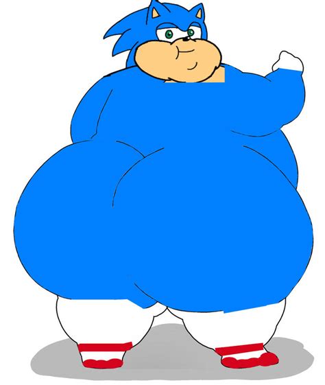 Fat Sonic Big Butt By Inflationrules On Deviantart