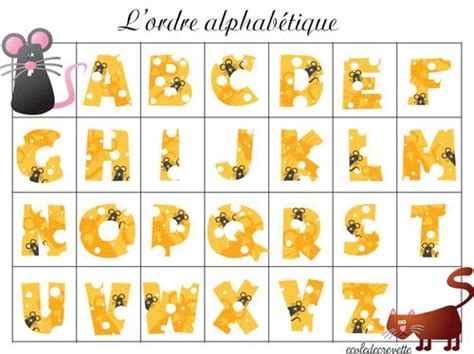 Les Lettres De L Alphabet L Ecole De Crevette