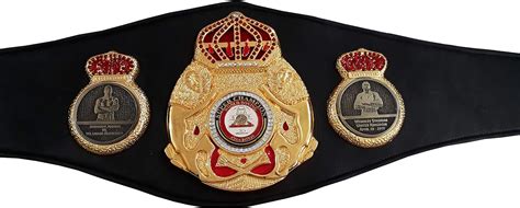 Wba Super Champion Boxing With Itiching Player Pictures Replica Belt