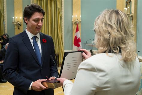 Photos Swearing In Of Canada S Rd Prime Minister Ctv News