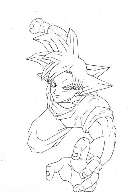 Desenho De Goku Para Colorir Desenhos Para Colorir Images And Photos Finder