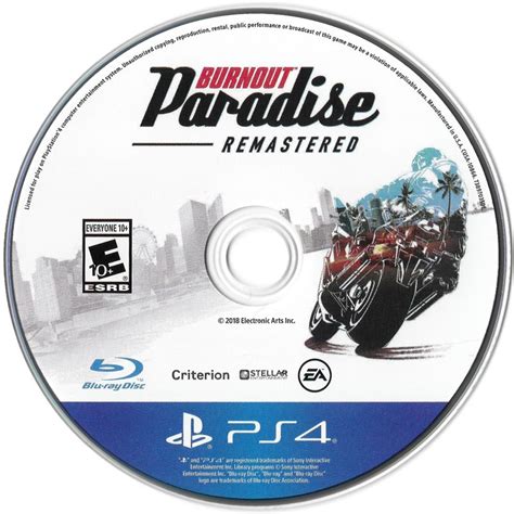 Burnout Paradise Remastered Cover Or Packaging Material Mobygames