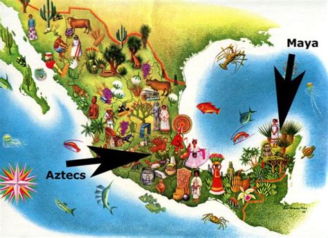 Aztecas Contra Mayas Differbetween