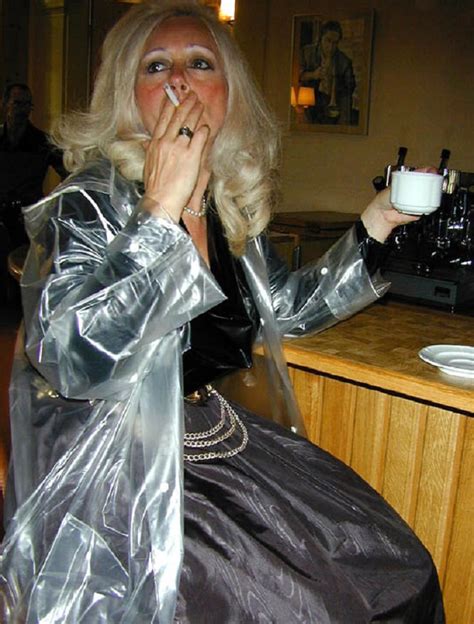 pin by carl northfield on mature woman in pvc plastic clear raincoat sexy smoking pvc raincoat