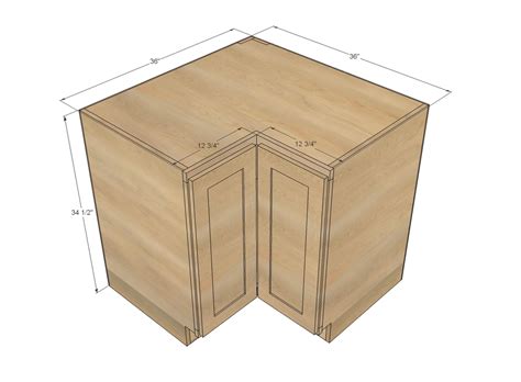 Pb inspired parker media stand. Easier 36" Corner Base Kitchen Cabinet - Momplex Vanilla Kitchen | Ana White