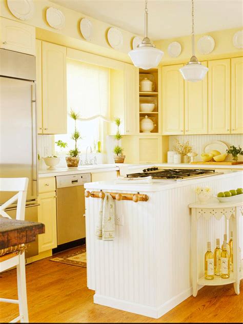Upload your photo and try on paint colors. Traditional Kitchen Design Ideas 2014 With Yellow Color ...