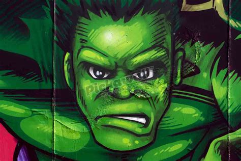Hulk Graffiti Pickawall