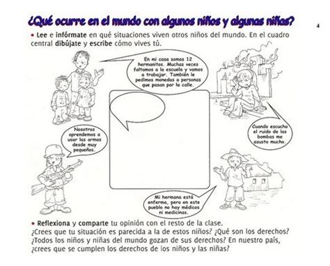 Descubre nuevas fichas educativas con ejercicios y actividades para los niños. Láminas sobre los derechos del niño - Actividades para ...