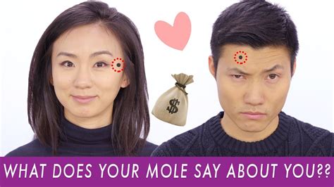 Meaning of every mole on there is even a science that deals with the relationship between fate and the location of moles on the body. Facial Moles: What Do Yours Mean? - YouTube