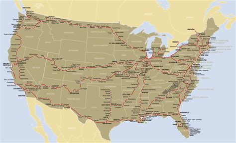 Amtrak System Map Amtrak History Of America S Ra Vrogue Co