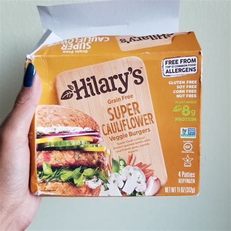 Hilary S Super Cauliflower Veggie Burgers Reviews Abillion