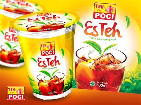 Detail Desain Banner Teh Poci Koleksi Nomer 8