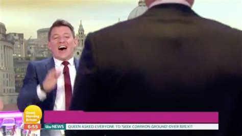 Good Morning Britain Hosts Horrified As Richard Arnold Flashes Penis