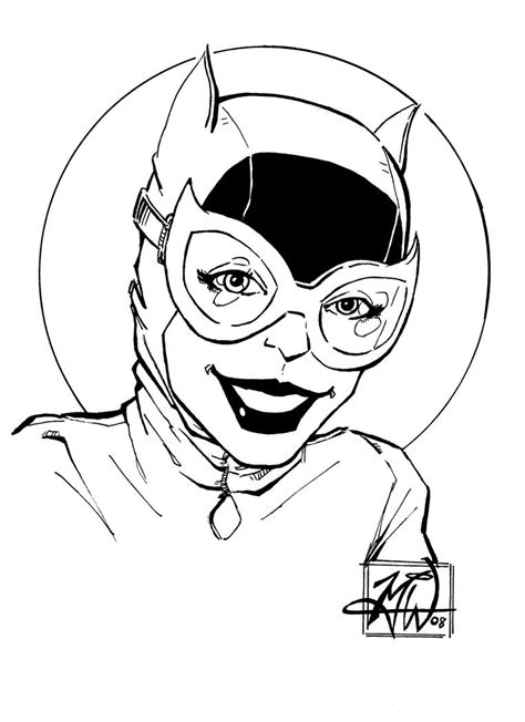 Catwoman Sketch By Rougedk On Deviantart