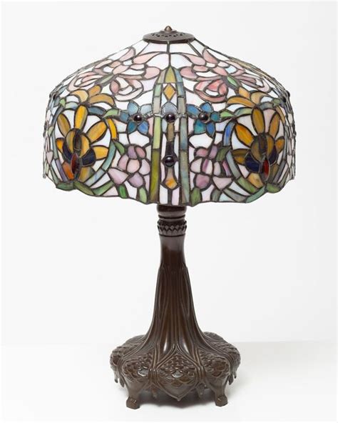 Tiffany Lamp Art Nouveau Glas Glas In Lood Catawiki