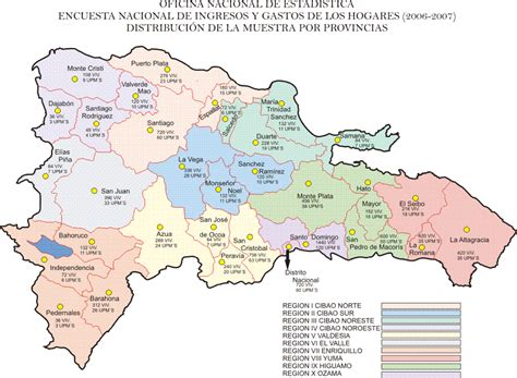 Mapa De República Dominicana